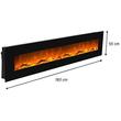 GLOW FIRE MARS XL FEKETE 